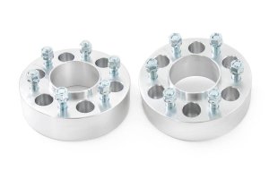 Ford F-150 Wheel Spacers - Rough Country - 2 Inch, 6x135, Aluminum - '04-'14 Ford F-150 Wheel Spacers - Rough Country - 2 Inch, 6x135, Aluminum - '04-'14